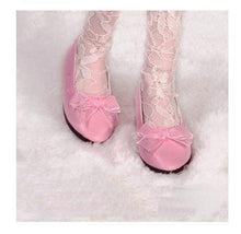 Load image into Gallery viewer, Studio one 7.cm Pink Flats Shoes Fashion Doll Shoes for 1/3 bjd Doll 60 cm Doll
