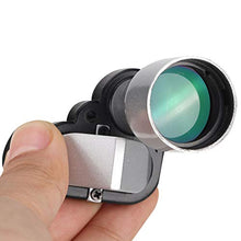 Load image into Gallery viewer, tabpole 8X Mini Single Barrel High- Power High- Definition Non Infrared Pocket Telescope Accessory ( Silver Black )
