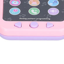 Load image into Gallery viewer, Baby Phone Toy Color Screen Early Educational Music Children Phone Toy English Language 2.9 x 1.3 x 5.8in(Pink)
