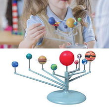 Load image into Gallery viewer, Yencoly Puzzle Solar System, Solar System Model, Rotatable Plastic Pre-School Education for Chidren
