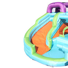 Load image into Gallery viewer, Inflatable Water Slide Pool Bounce House,Bounce House Inflatable Jumping Castle Kids Splash Pool Water Slide Jumper Castle for Summer Party (Blue,Without Air Blower)
