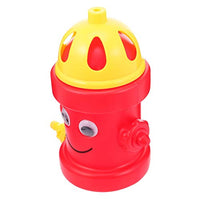 DOITOOL 1Pc Kids Sprinkler Fire Hydrant, Outdoor Water Spray Toy for Kid, Boys, Dogs to Garden Hose for Backyard Fun(Red)