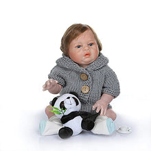 Load image into Gallery viewer, WBDZ 20 inch 50cm Handmade Full Silicone Body Babies Reborn Baby Dolls Boys Toddlers Real Life Reborn Babies Sleeping Newborn Kids Magnetic Toys
