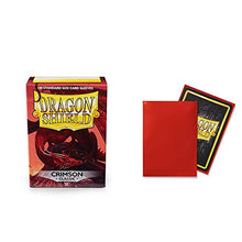 Load image into Gallery viewer, 10 Packs Dragon Shield Classic Crimson Standard Size 100 ct Card Sleeves Display Case
