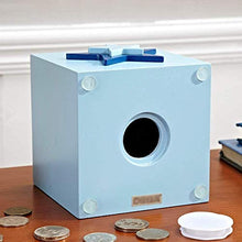 Load image into Gallery viewer, Qin Paper Money Coin Dual-use Coin Piggy Bank for Coins (Blue) ( Color : D )
