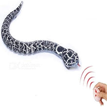 Load image into Gallery viewer, Realistic Remote Control RC Snake, Alonea Rechargeable Simulation Toy with Shaped Infrared Controller, Funny Animal Toy Cobra Snake King/Long Fake Cobra Animal for Christmas Hallowene Gift (Orange)

