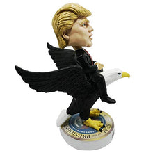 Load image into Gallery viewer, President Trump Riding Eagle Bobblehead
