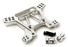 Load image into Gallery viewer, Integy RC Model Hop-ups C28739SILVER Billet Machined Alloy Front Shock Tower for Traxxas 1/10 Rustler 4X4
