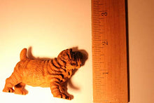 Load image into Gallery viewer, Miniature Dog Figurine Mini Figure Shar Pei Toy Animal Decoration Cake Topper

