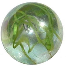 Load image into Gallery viewer, 42mm Green Luster Spaghetti Marble
