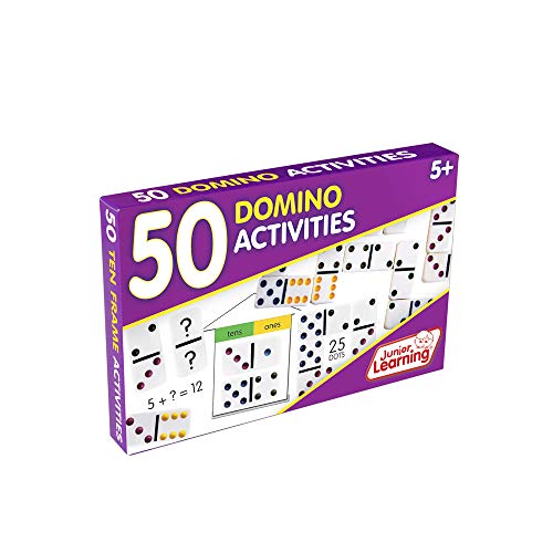 Junior Learning JL339 50 Dominoes Activites, Multi
