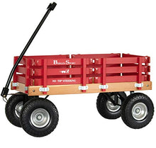 Load image into Gallery viewer, Berlin Flyer Sport Wagon - Model F410 - Amish Made in Ohio, USA - 10&quot; No-Flat Tires (Red)

