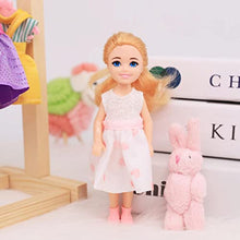 Load image into Gallery viewer, Lembani 10 Set 6 inch Chelsea Girl Doll Clothes Mini Petite Princess Doll Dresses for Kids Birthday Gifts
