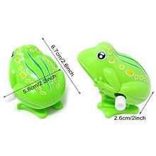 Load image into Gallery viewer, HONBAY 2PCS Cute Nostalgic Jumping Frog Toys with Clockwork

