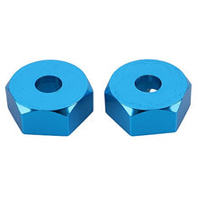 Load image into Gallery viewer, 4Pcs Aluminum Alloy Blue Wheel Hub Hex 122042 Upgrade Parts For RC 1:10 Model Car
