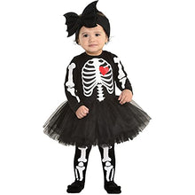Load image into Gallery viewer, Baby Bones Costume - Black and White- 1 Set

