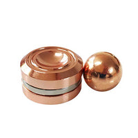 Orbiter Fidget Toy Magnetic Orbit Ball Toy ADHD Focus Anxiety Relief Anti Depression Toy (Rose Gold)