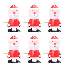 Load image into Gallery viewer, Amosfun 6 Pcs Christmas Wind Up Toys Santa Claus Walking Toys Kids Xmas Holiday Party Favors
