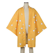 Load image into Gallery viewer, Agatsuma Zenitsu Cosplay Costume for Kids Anime Role Play Kimono Outfit Uniform Costume Set
