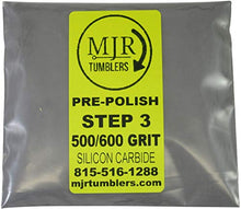 Load image into Gallery viewer, MJR Tumblers Refill Grit Kit for 4 LB Rock Tumblers Silicon Carbide Aluminum Oxide Media Polish
