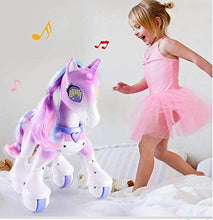 Load image into Gallery viewer, YXTX Electronic Pets Toys, Smart Remote Controls, Touch-Sensitive Unicorns, Voice-Activated Interactive Learning Robots

