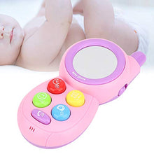 Load image into Gallery viewer, LZKW Early Educational Toy Cell Phone Mobile Toy Present Cell Phone, Phone Toy, for Baby Children(Pink)
