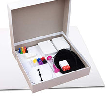 Load image into Gallery viewer, Madanar Blank Create Your Own Board Game DIY 143 Piece Set: Blank Game Board, Spinner, Playing Cards, Dice, Notepad, Timer, Pawns, Drawstring Bag, Rule Sheet, Player Pieces, &amp; Storage Box
