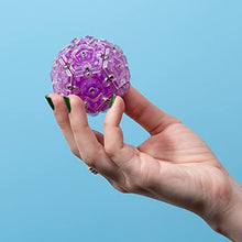 Load image into Gallery viewer, Speks Geode Magnetic Fidget Sphere - Pentagons 12-Piece Set - Quartz - Fun Desk Toy for Adults
