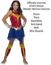 Load image into Gallery viewer, Rubie&#39;s Girl&#39;s DC Comics WW84 Deluxe Wonder Woman Costume Set, Large
