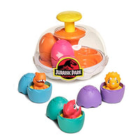 Toomies Jurassic World Spin & Hatch Dino Eggs  Dinosaur Toys for Developmental Play  12m+