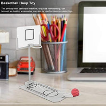 Load image into Gallery viewer, Raguso Toy Hoop Desktop Game Basketball Fans Desktop Decoration
