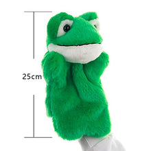 Load image into Gallery viewer, shlutesoy Cartoon Frog Animal Plush Doll Hand Puppet Storytelling Toy Home Sofa Ornament Education Toy Pillow
