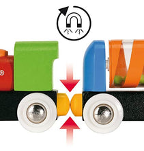Load image into Gallery viewer, Brio My First Railway - 33727 Beginner Pack | Wooden Toy Train Set for Kids Age 18 Months and Up
