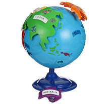 Load image into Gallery viewer, Learning Resources Puzzle Globe, 3D Geography Puzzle, Fine Motor, 14 Pieces, Ages 3+
