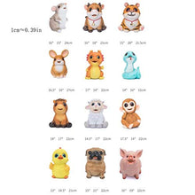 Load image into Gallery viewer, DZWYC Piggy Bank Zodiac Full Set Money Bank, Synthetic Resin Piggy Bank ?Mascot Ornaments Gift Coin Bank Approximately 1000 Coins Piggy Bank Kids (Color : Tiger)

