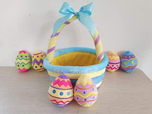 Load image into Gallery viewer, JOYIN 7 Pcs Basket for Easter Baby plushies playset Basket Stuffers Toys for Easter Party Favors, Plush Easter Basket for Baby, Toddler &amp; Kids of All Ages
