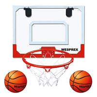 WESPREX Indoor Mini Basketball Hoop Set for Kids with 2 Balls, 16