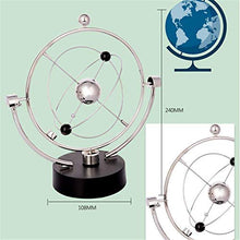 Load image into Gallery viewer, Globe, World Globe explore the world Educational Swivel Globe Swivel Globe Orbit Spinner Kinetic Orbital Revolving Physics Science Toy Gadget Ideal For All Offices, Home Bedroom Decoration for Deskto
