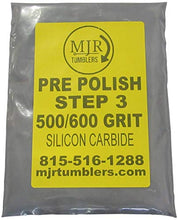 Load image into Gallery viewer, MJR Tumblers Refill Grit Kit for 20 LB Rock Tumblers Silicon Carbide Aluminum Oxide Media Polish
