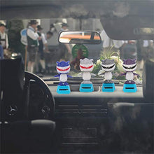Load image into Gallery viewer, Amosfun Solar Dancing Figures Car Decoration Doll Dancer Toy Desktop Favor Grey Shark Shaped
