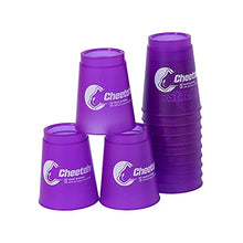 Load image into Gallery viewer, Stacking Korea Cheetah Stacking Cup Purple 12 cups, Can use all of ages, Cup selected by Australian national team
