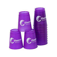 Stacking Korea Cheetah Stacking Cup Purple 12 cups, Can use all of ages, Cup selected by Australian national team