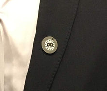 Load image into Gallery viewer, Retroworks Spy Decoder Lapel Pin / Tie Tac
