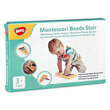 Load image into Gallery viewer, Montessori 1-10 Bead Stair with Holder - Montessori Math Manipulatives Materials - Preschool Learning Educational Toys
