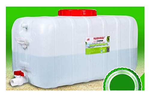 plastic water tank camper 30L Large Capacity Outdoor Water Tank Food Grade Plastic Car Water Storage Container With Lid Faucet Handle, Rectangular Rainwater Collection Barrel Household Water Enzyme