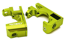 Load image into Gallery viewer, Integy RC Model Hop-ups C28743GREEN Billet Machined Alloy Caster Blocks for Traxxas 1/10 Rustler 4X4
