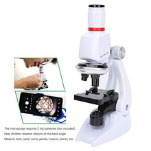 Load image into Gallery viewer, Rosvola Children Microscope Set, Child Education Beautiful Microscope for Collector for Gift
