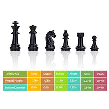 Load image into Gallery viewer, ColorGo Chess Set with Folding Magnetic Travel Games Board for Kids and Adults
