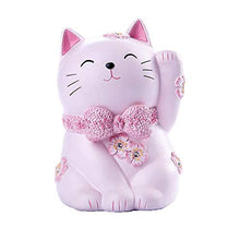 Load image into Gallery viewer, Lucky Cat Desktop Decoration Piggy Bank Lovely Creative Fashion Birthday Present Cartoon Child Change Can (Size : 1420cm )
