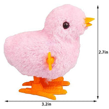 Load image into Gallery viewer, CICITOYWO Bunny and Jumping Chick Wind Up Toys Novelty Chicken Hopping Windup Toy for Kids Toddlers Adult Easter Egg Hunt Basket Stocking Stuffers Party Favors Goody Bag Fillers Gifts (Colorful-1)
